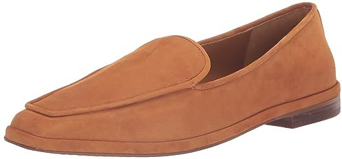 Vince Camuto Damen Drananda Casual Flat Loafer, Goldener Stab, 44 EU