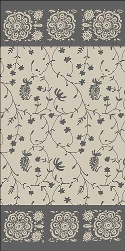 Bassetti BRENTA Handtuch aus 100% Baumwolle in der Farbe Perlgrau G1, Maße: 50x100 cm - 9326104