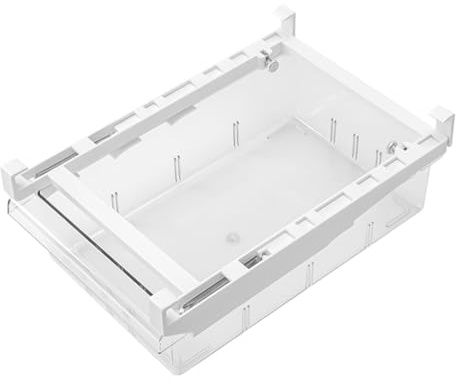 Alide Cajón organizador extensible para frigorífico, estante deslizante transparente para compartimentos de frigorífico de 30 a 44 cm.
