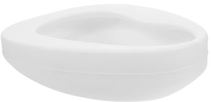 MUCKLILY Orinal Reutilizable para Adultos Mayores y Mujeres Embarazadas, Bacinilla Portátil de Plástico, Tamaño Compacto, Prevención de Fugas, Adecuado para Cuidado en Cama