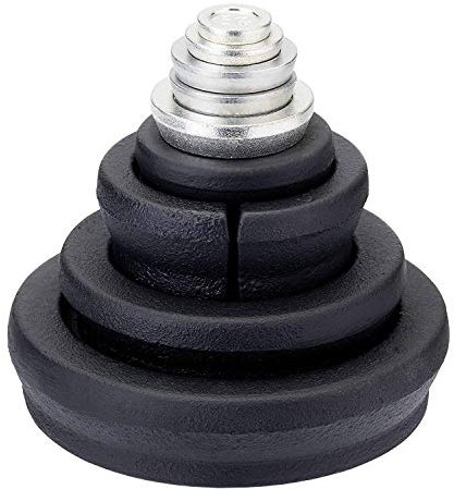 Kitchen Craft Living Nostalgia 10er Set Gewichte, Gusseisen, Gramm/Kg, in Geschenkbox, 1kg, 500g, 2 x 200 g, 100g, 50g, 100g, 50g, 2 x 20g, 10g, 5g