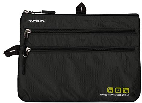 Travelon: World Travel Essentials Organiseur de siège, Noir, Taille Unique, Travelon World Travel Essentials Organiseur de siège