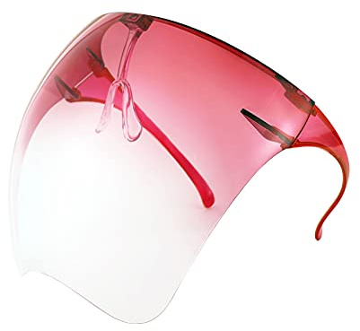 FEISEDY Gafas de Sol Visera Futurista Máscara Facial Completa B2781