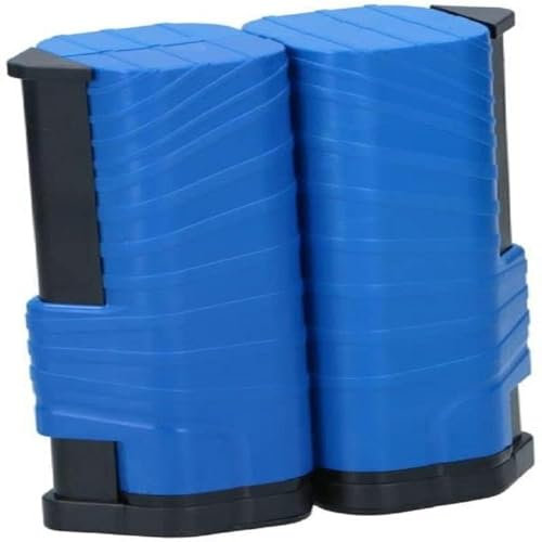 Slazenger Ausziehbares Tischtennisnetz - Ausziehbar bis 165 cm - Passend für Tische bis zu 5 cm Dicke - Kunststoff - Schwarz/Blau