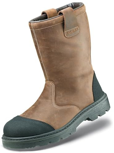 Ergos Bergen S3 CI SRC | Bottes De Sécurité | Isolation Contre Le Froid | Semelle en Composite Antiperforation | Antidérapante | Mixte | Marron | Certifié CE | 43