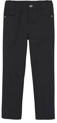 VERTBAUDET Pantalon Indestructible Droit doublé Jersey garçon Noir 14A