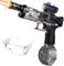 Herefun Pistola de Agua Eléctrica, Pistola de Agua Automática, Pistola de Agua Eléctrica para Niño Adulto, Potente Pistola de Agua, Juguete de Pistola de Agua Verano, Juguete de Fiestas (Negro)