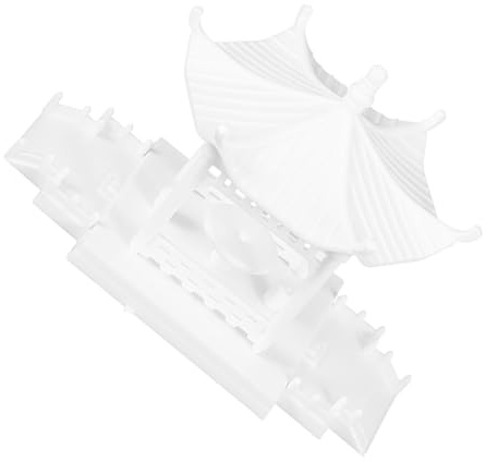 Didiseaon Montaje De Maqueta De Pabellón Miniatura Decoración De Jardín Forma De Pabellón Adorno De Bonsái para Paisaje