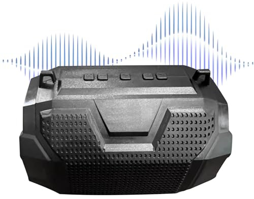 Générique Haut-Parleur Portable - Enceinte Musicale sans Fil - Système de Son Surround avec Caisson de Basse pour Usage Moderne en Cuisine, Salon, Chambre, Patio, Arrière-Cour et Voyages en
