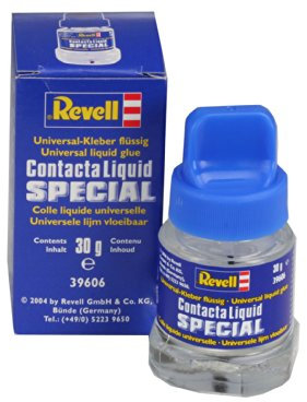 Revell REV39606 CONTACTA Liquid Spezial Chrom-Klebstoff 39606 30g, Farblos