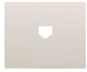 Bjc - 19782 tapa toma telefono (6 ctos.) iris-aura blanco Ref. 6531010245