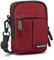 CULLMANN - 90202 - MALAGA Compact 200 Kameratasche für Kompaktkameras, rot - Innenmaße: 70x100x30mm - wasserabweisend durch 450D Rip-Stop Polyester PU-Beschichtung