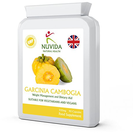 Garcinia Cambogia Extract / 90 x 500mg Garcinia Cambogia Capsules/High Strength Garcinia Supplement/Vegetarian and Vegan Friendly