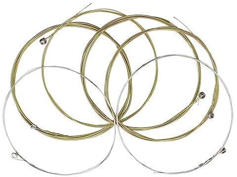 SAFIGLE Gitarrenzubehör Akustikgitarrensaiten-set Folk-gitarrensaiten-set Metallsaiten