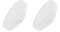 ADAKAT Confezione da 2 lampadine LED GX53 da 5 W, bianco caldo 3000 K