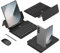 COQUE Galaxy Z Fold 7 Mobile Office Keyboard Kit,Full Leather Keyboard/Touch Pen/Wireless Mouse,Kit Case for Folding Phone Samsung Galaxy Z Fold 7-Black