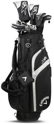 Callaway Golf XR 26 Package Golfset, 13-teilig, Schwarz-Silber, Normalstahl, Linkshänder