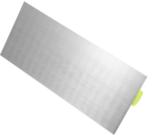 Baluue Cazzuola di Finitura in Acciaio Inossidabile Impugnatura in Plastica Antiscivolo Spatola Piatta per Intonaco e Cemento Strumento Manuale per Muratura e Applicazione