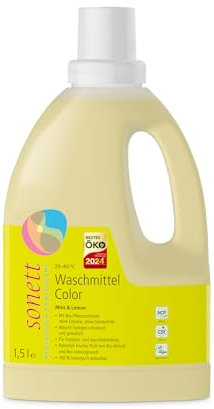 Sonett Waschmittel Color Mint & Lemon 1,5 Liter