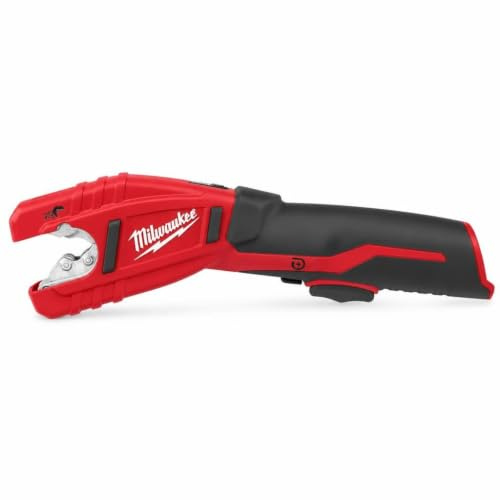 Milwaukee 2471-20 M12 Cordless Lithium Ion 500 RPM Copper Pipe and Tubing Cutter Adjustable from 3/8 to 1â€ Diameters (Battery Not Included, Power Tool Only)
