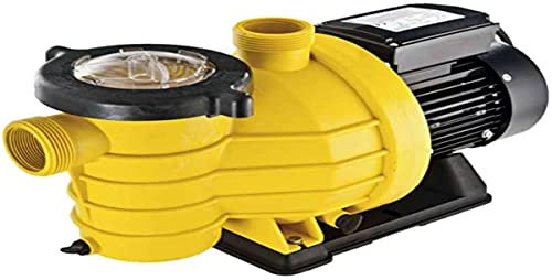 Mareva 07274 Pompe de Piscine Débit 21 m³/h Puissance 1,2 CV Jaune