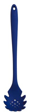 GIR 13-Inch Premium Silicone Spaghetti & Pasta Spoon – Navy