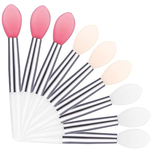 Lippenmaske-Set, Applikator Silikon Pinsel 9-stück - Vorteilhafte LippenMasken-MiniApplikator Pinsel für BalsamјуLippenstift