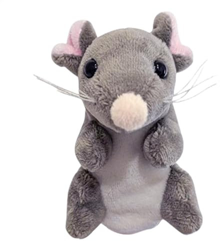 Fingerpuppen – Plüschmaus, Fingerpuppen, Geschichtenerzählen Tierpuppen | Fingerpuppen mit Familienfingern, Plüschtier-Fingerpuppen, Spielzeug