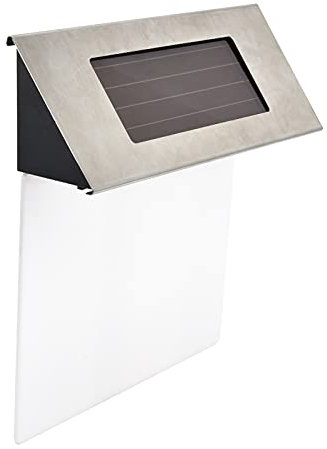 Numero Civico Solare, Targa Luminosa LED in Acciaio Inox per Esterni, Illuminazione Casa, Cortile, Fattorie