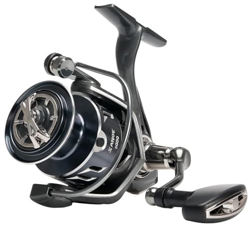 Seaknight SANGE spinnrulle sötvatten 4,9:1 5,2:1 7+1BB ultralätt karpfiskerulle 1 000 – 6 000 max drag 13,2 kg