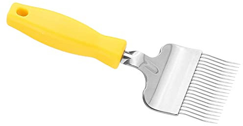 Entdeckelungsgabel Edelstahl Honig Kamm Bienen Gabel - Imkereiausrüstung Zubehör für Bienenzucht und Imker Werkzeug