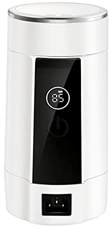 Hervidor de agua portátil de viaje, Calentador de Agua Portátil, 5 minutos de cocción rápida, acero inoxidable, 600 ml, mini taza de calefacción, viajes, agua caliente, té y café