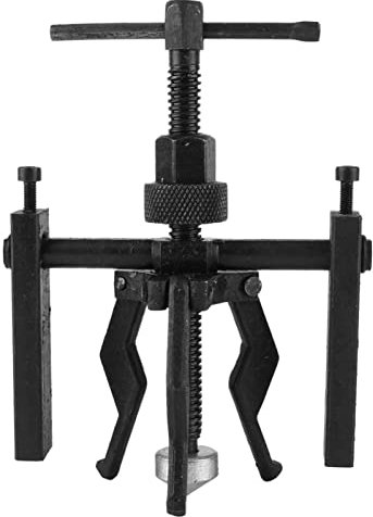 Pilotlager Abzieher, 3-Backen-Radlager Abzieher Hochleistungs Kohlenstoffstahl Buchsen Zahnradabzieher Auto Motorrad Rad Pilotlager Werkzeug für Entfernt alle Gleitlager mit 17-38mm Innendurchmesser