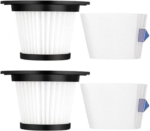 YUETTYY Filtro di ricambio per aspirapolvere senza fili H.Koenig UP600 / H.Koenig UP810, 2/4 pezzi (2)