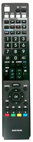 GA841WJSA Ersättande fjärrkontroll till Sharp Aquos TV LE600E, LE810E, LE812E, LE820E, LE822E, LU820E, LU822E, LX810E