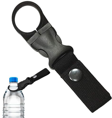 Générique Hanging Bottle Loop - 2 Portable Drinking Water Bottle Holders for Backpacks, Belts, Golf Bags, Motorcycles