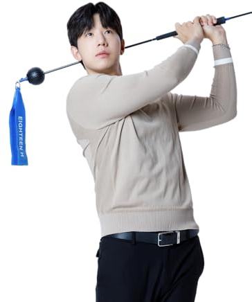 EIGHTEEN H Fast Swing Golf Trainer Speed Distance Training Aid for Long Drives Pro Heoseok