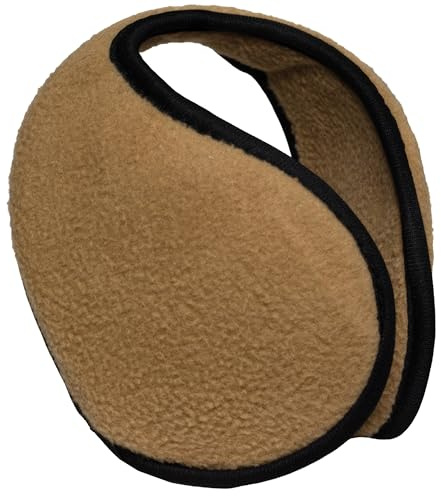 TOP HEADWEAR Winter Fleece Ear Muffs Cozy Ear Warmer Cover, Earmuff Khaki