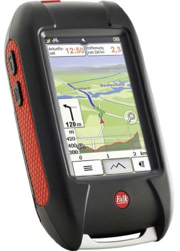 Falk LUX 22, Outdoor-GPS, Basiskarte Plus (EU 20) zum Radfahren, Mountainbiken und Wandern, Geocaching