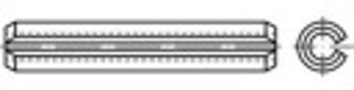 TOOLCRAFT 1068929 Lot de 50 goupilles de serrage (Ø x L) 4 mm x 18 mm en acier inoxydable
