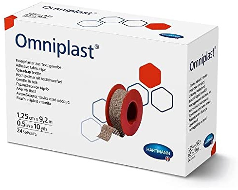 Omniplast Fixierpflaster 1.25cm, 24 Rollen