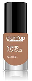 Glam'Up Paris - Vernis à Ongles - Ultra Brillance - Longue Tenue - Séchage Rapide - N°131 - Marron Clair