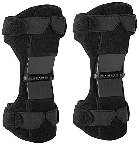 ZWJABYY Rodilleras Deportivas,Rodillera con Resorte,para Depor Elevadores De Rodilla Transpirable con Resorte para Cualquier Deporte De ProteccióN O RecuperacióN,B-1pair