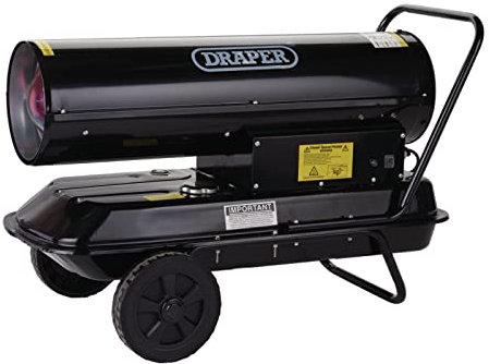 Draper 04175 230V Diesel and Kerosene Space Heater, 68,250 BTU/20kW