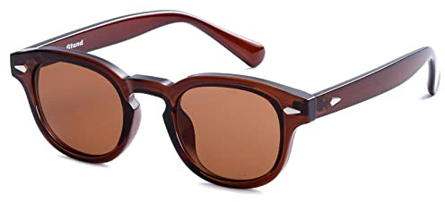 Gtand Unisex Vintage Retro Round Style Tinted Sunglasses For Men Women Fashion Circle Sun Glasses 46mm