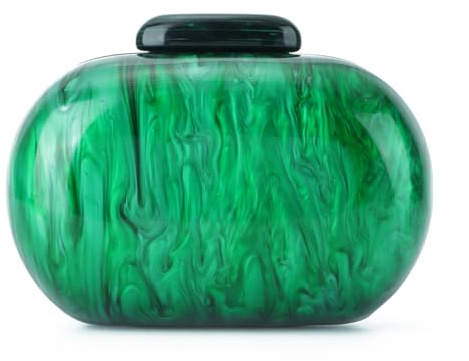 EVEOUT Clutch de Acrílico para Mujer Elegante Carteras de Mano de Fiesta de Acrílico Bolsos Bandolera para Novia Boda Noche