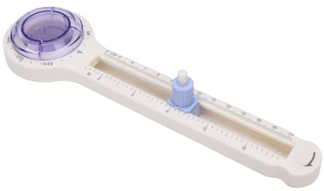 HEEPDD Justerbar Cirkelskärare, Glidande Roterande Mutter för Exakta 9,4 Till 33 Cm Cirklar med Avtagbart Skärhuvud, för Pappershantverk Scrapbooking Skolkontor