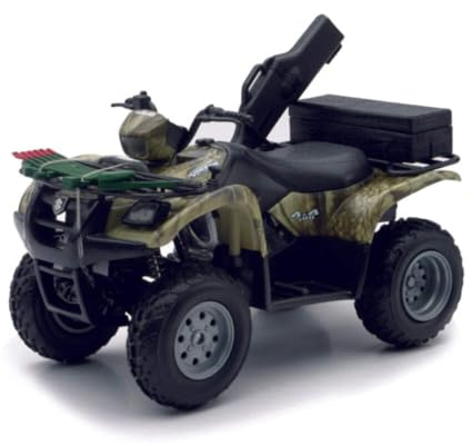 New-Ray 1:12 scale Suzuki Vinson Camo Hunting ATV die cast toy