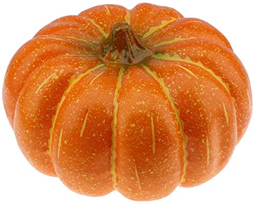 Gresorth 33cm Grande Artificiale Zucca Decorativo Falso Ortaggio Casa Festa Festival Decorazione