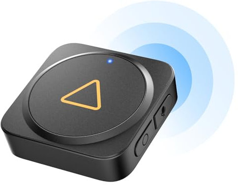 【Version 2.0】 VIOFO BTR200 Bluetooth Fernbedienung für A229 Plus / A229 Pro / A329 / A119 Mini 2/ A139 Reihe/ VS1 Dashcam, Tastenanpassung, Wi-Fi/HDR/Mik EIN/AUS usw. Beim Notfall das Video sperren